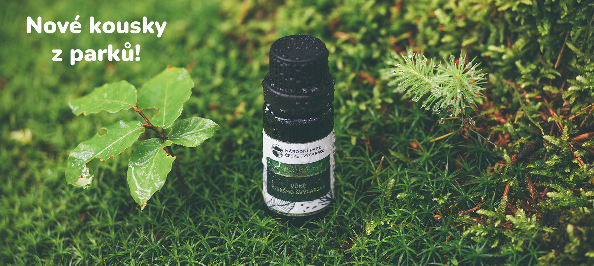 Banner vůně nové kousky z parků